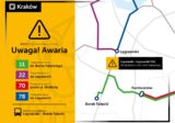 Trwają prace nad usunięciem awarii tramwajowej w Łagiewnikach
